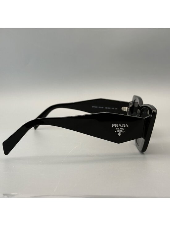 Prada PR 08YS 1AB5S0 Sunglasses Black Dark Grey 51 18 145 3N READ Prada PR 08YS 1AB5S0 Sunglasses Black Dark Grey 51 18 145 3N  main image 4